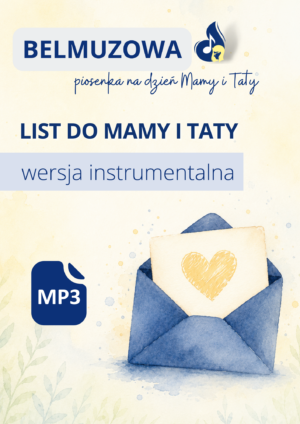 List do mamy i taty (wersja instrumentalna)