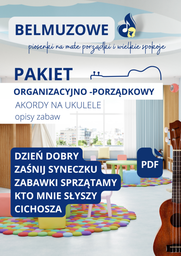 pakiet oraganizacyjny AKORDY NA UKULELE_okładka na stronę Pakiet organizacyjno - porządkowy (akordy na ukulele)